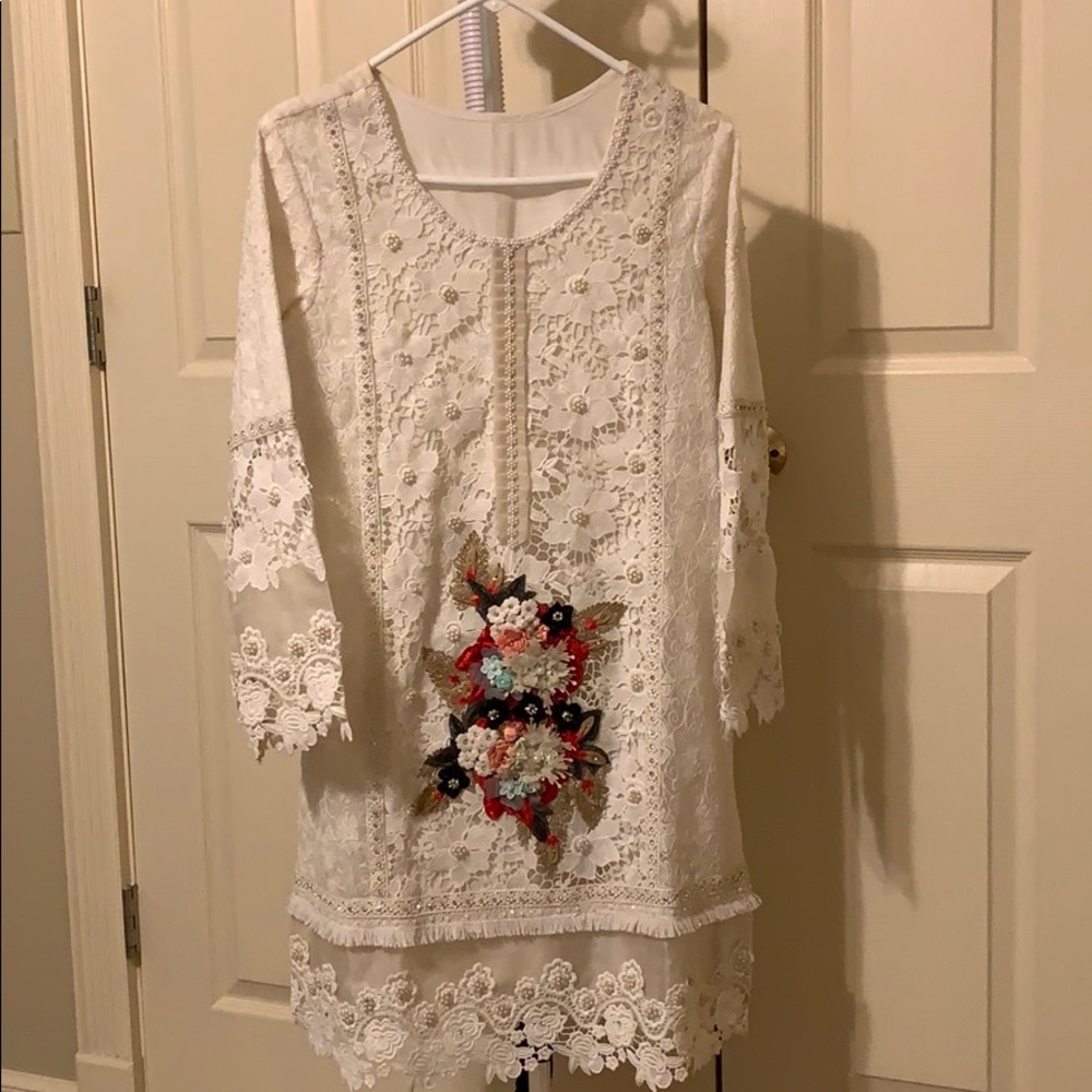 Small semi party wear kurta